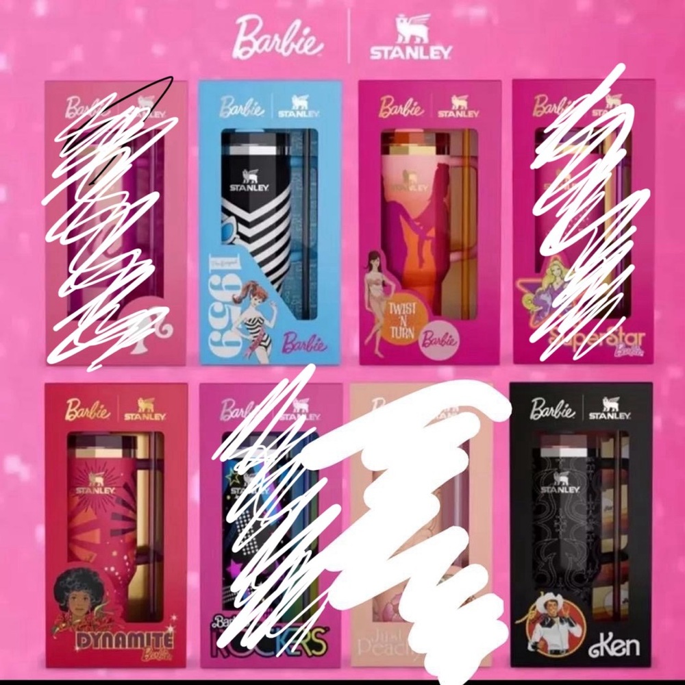 Barbie stanleys- 4 left